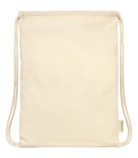 Bolsa con cuerdas de 5 l algodon organico OCS de 100 g m Odisha