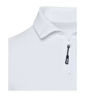 Polo unisex de manga larga y media cremallera Zeus