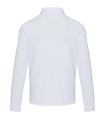 Polo unisex de manga larga y media cremallera Zeus