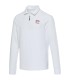 Polo unisex de manga larga y media cremallera Zeus