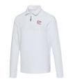 Polo unisex de manga larga y media cremallera Zeus