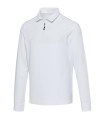 Polo unisex de manga larga y media cremallera Zeus