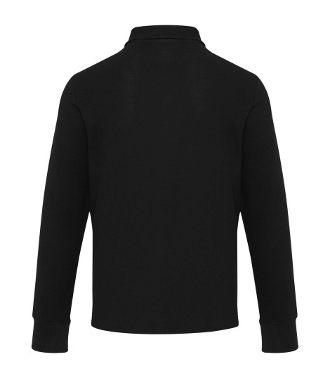 Polo unisex de manga larga y media cremallera Zeus