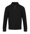 Polo unisex de manga larga y media cremallera Zeus