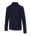 Polo unisex de manga larga y media cremallera Zeus
