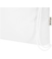 Bolsa con cuerdas de 5 l de algodon reciclado GRS de 180 g m Peru Blend
