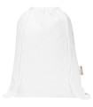 Bolsa con cuerdas de 5 l de algodon reciclado GRS de 180 g m Peru Blend