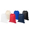 Bolsa con cuerdas de 5 l de algodon reciclado GRS de 180 g m Peru Blend