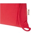 Bolsa con cuerdas de 5 l de algodon reciclado GRS de 180 g m Peru Blend