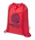 Bolsa con cuerdas de 5 l de algodon reciclado GRS de 180 g m Peru Blend