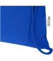 Bolsa con cuerdas de 5 l de algodon reciclado GRS de 180 g m Peru Blend