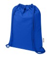 Bolsa con cuerdas de 5 l de algodon reciclado GRS de 180 g m Peru Blend
