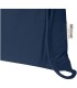 Bolsa con cuerdas de 5 l de algodon reciclado GRS de 180 g m Peru Blend
