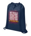 Bolsa con cuerdas de 5 l de algodon reciclado GRS de 180 g m Peru Blend