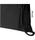 Bolsa con cuerdas de 5 l de algodon reciclado GRS de 180 g m Peru Blend