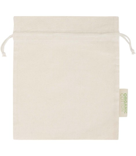 Bolsa de regalo algodon organico OCS de 140 g m 30 x 25 cm Odisha