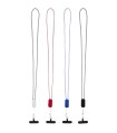 Lanyard de plastico reciclado para smartphone con cable integrado 5 en 1 de 27 W Anser