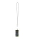 Lanyard de plastico reciclado para smartphone con cable integrado 5 en 1 de 27 W Anser