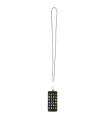 Lanyard de plastico reciclado para smartphone con cable integrado 5 en 1 de 27 W Anser