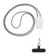 Lanyard de plastico reciclado para smartphone con cable integrado 5 en 1 de 27 W Anser