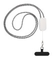Lanyard de plastico reciclado para smartphone con cable integrado 5 en 1 de 27 W Anser