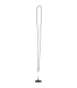 Lanyard de plastico reciclado para smartphone con cable integrado 5 en 1 de 27 W Anser