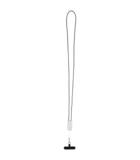 Lanyard de plastico reciclado para smartphone con cable integrado 5 en 1 de 27 W Anser