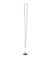 Lanyard de plastico reciclado para smartphone con cable integrado 5 en 1 de 27 W Anser