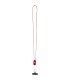 Lanyard de plastico reciclado para smartphone con cable integrado 5 en 1 de 27 W Anser