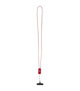 Lanyard de plastico reciclado para smartphone con cable integrado 5 en 1 de 27 W Anser