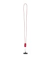 Lanyard de plastico reciclado para smartphone con cable integrado 5 en 1 de 27 W Anser