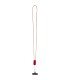 Lanyard de plastico reciclado para smartphone con cable integrado 5 en 1 de 27 W Anser