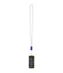 Lanyard de plastico reciclado para smartphone con cable integrado 5 en 1 de 27 W Anser