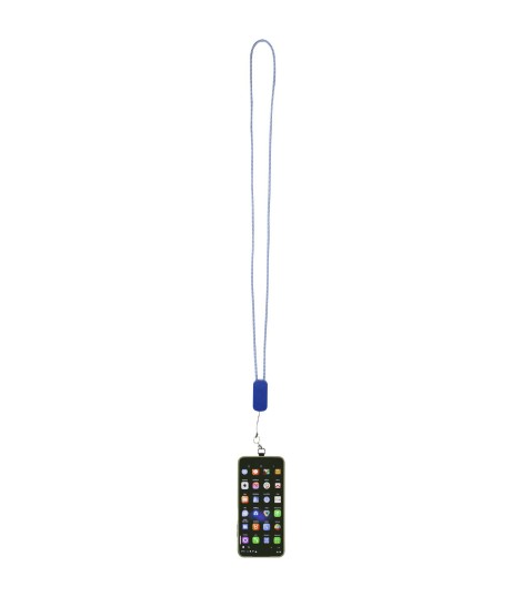 Lanyard de plastico reciclado para smartphone con cable integrado 5 en 1 de 27 W Anser