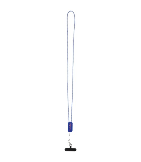 Lanyard de plastico reciclado para smartphone con cable integrado 5 en 1 de 27 W Anser