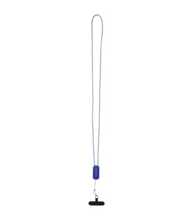 Lanyard de plastico reciclado para smartphone con cable integrado 5 en 1 de 27 W Anser