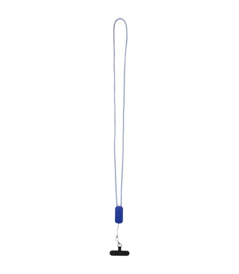 Lanyard de plastico reciclado para smartphone con cable integrado 5 en 1 de 27 W Anser