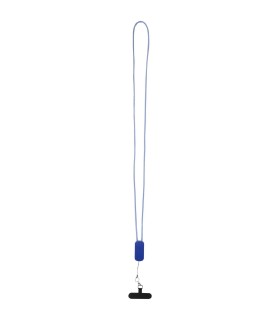 Lanyard de plastico reciclado para smartphone con cable integrado 5 en 1 de 27 W Anser