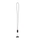 Lanyard de plastico reciclado para smartphone con cable integrado 5 en 1 de 27 W Anser