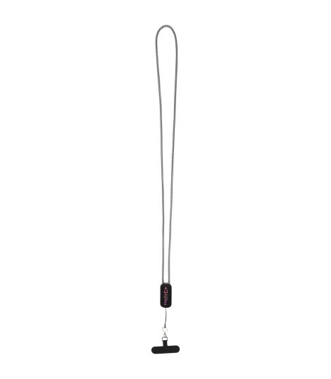 Lanyard de plastico reciclado para smartphone con cable integrado 5 en 1 de 27 W Anser