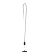 Lanyard de plastico reciclado para smartphone con cable integrado 5 en 1 de 27 W Anser