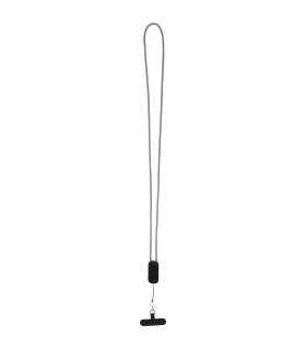 Lanyard de plastico reciclado para smartphone con cable integrado 5 en 1 de 27 W Anser