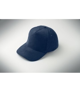 Gorra de pana de 5 paneles