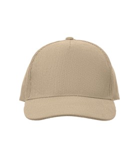 Gorra de pana de 5 paneles