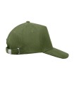 Gorra de pana de 5 paneles