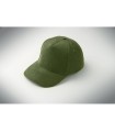 Gorra de pana de 5 paneles