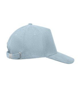 Gorra de pana de 5 paneles