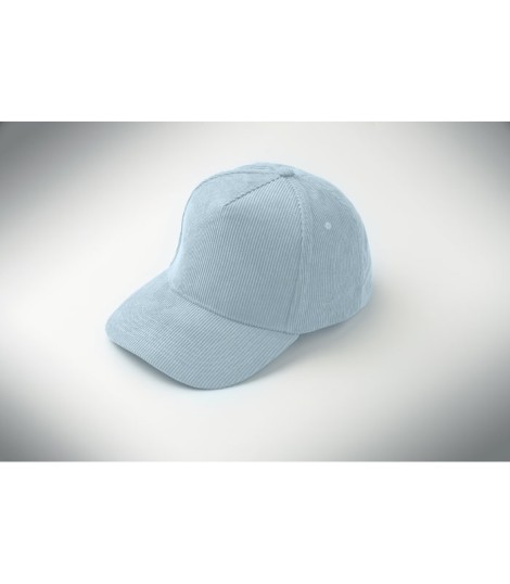 Gorra de pana de 5 paneles