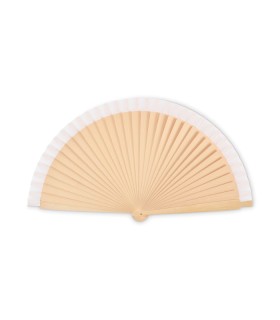 Abanico de madera