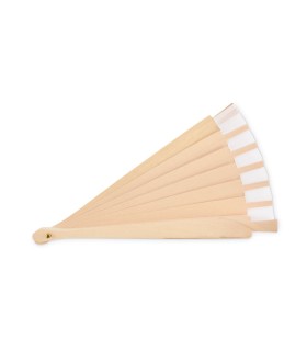 Abanico de madera
